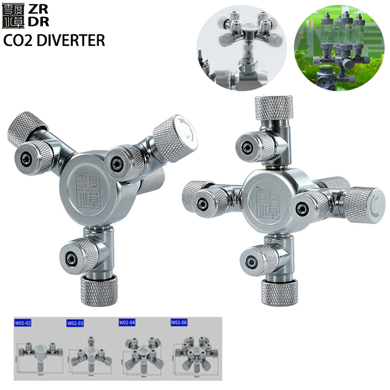 Aquarium Fish Items - Distributore CO2 Multicanale ZRDR per Acquario,