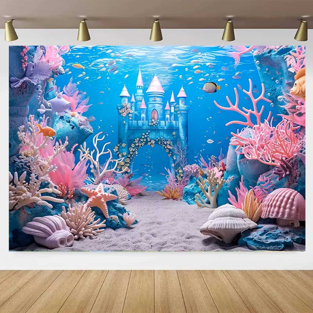 Aquarium Fish Of The World - Mondo sottomarino Castello Pesce Corallo Acquario
