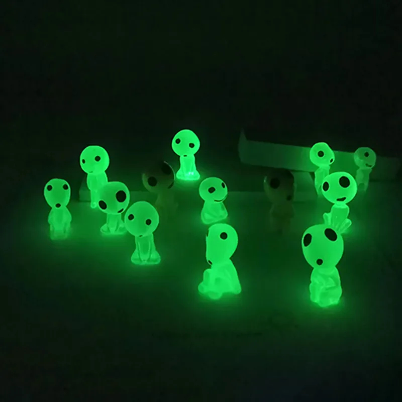 Aquarium Fish Pot - Miniature di Elfi Luminosi per Acquario,