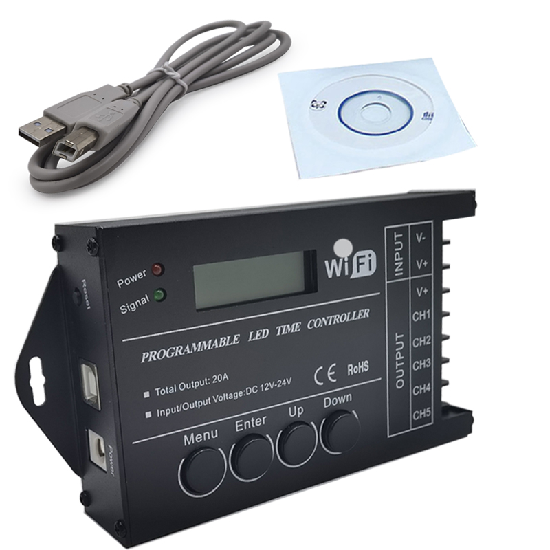 Aquarium Fish Common - TC420 TC421 Controllore LED Programmabile con