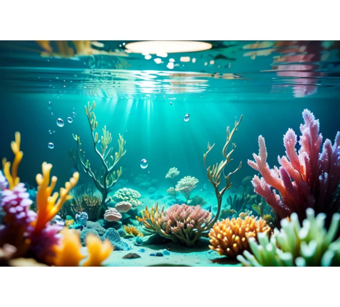 Sfondo Fotografico a Tema Acqu - Aquarium Fish Of The World recensione e prezzo