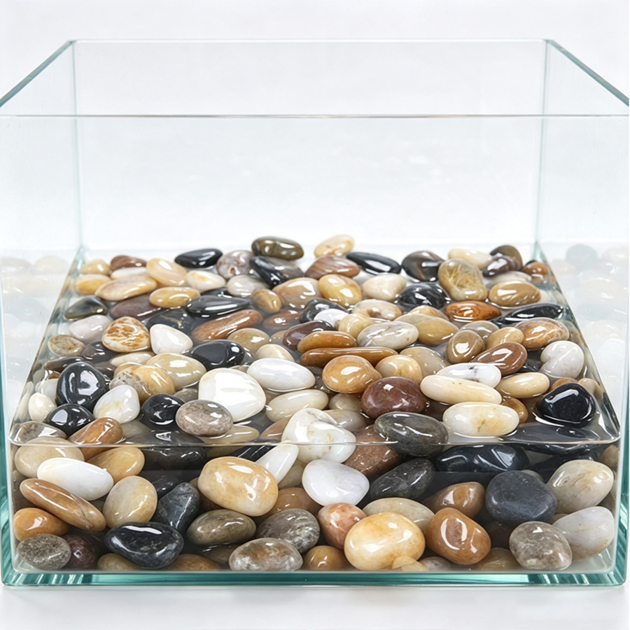 300-700g di Ciottoli di Fiume  - Aquarium Fish Pot recensione e prezzo