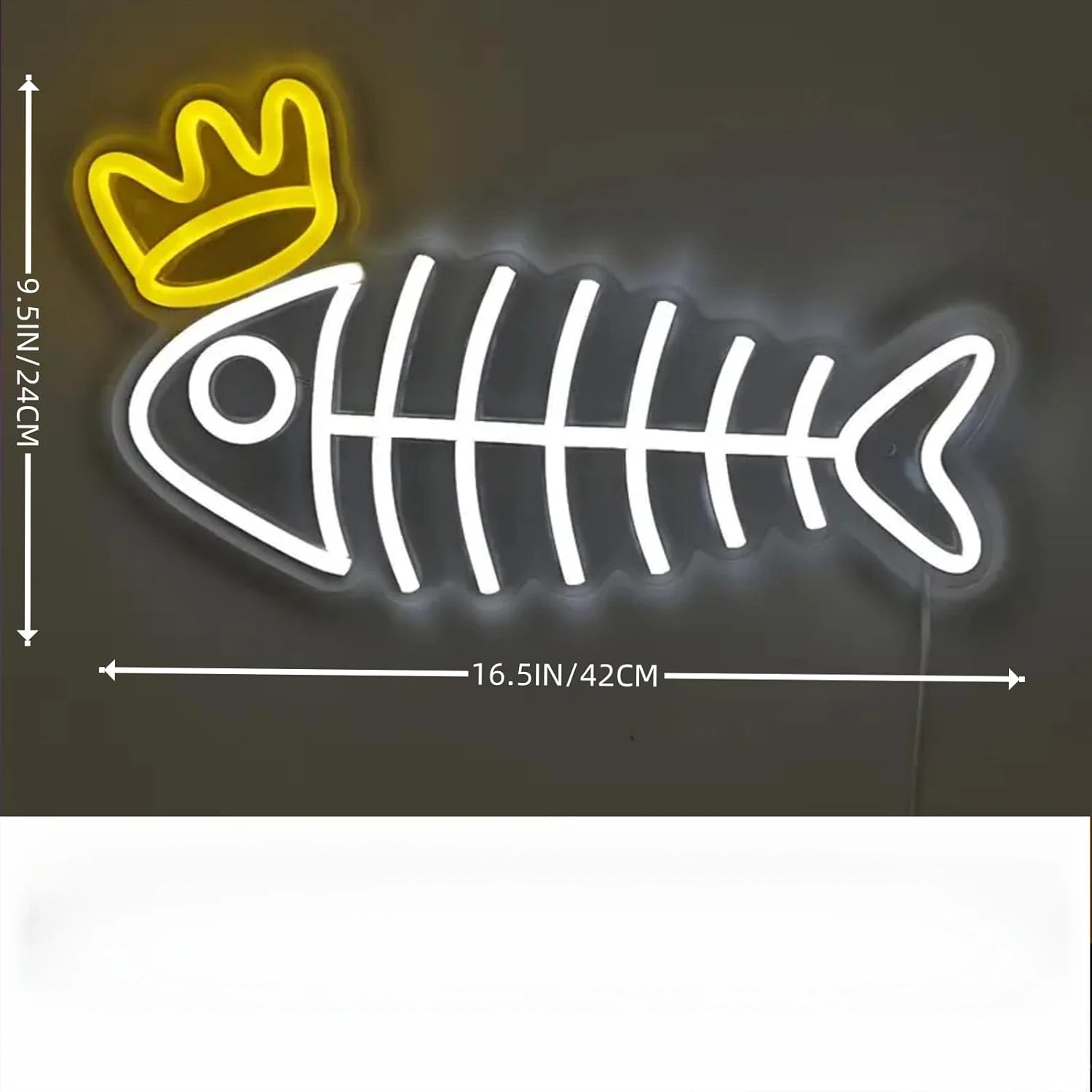 Insegna al Neon a Forma di Oss - Aquarium Fish Restaurant recensione e prezzo