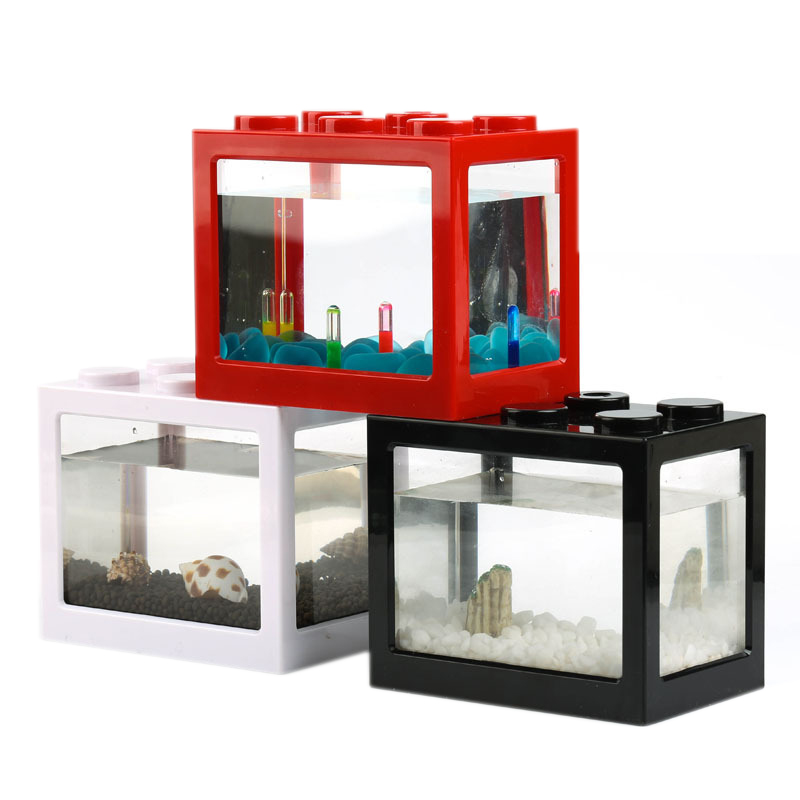 Mini Acquario a 7 Colori per P - Aquarium Fish Betta recensione e prezzo