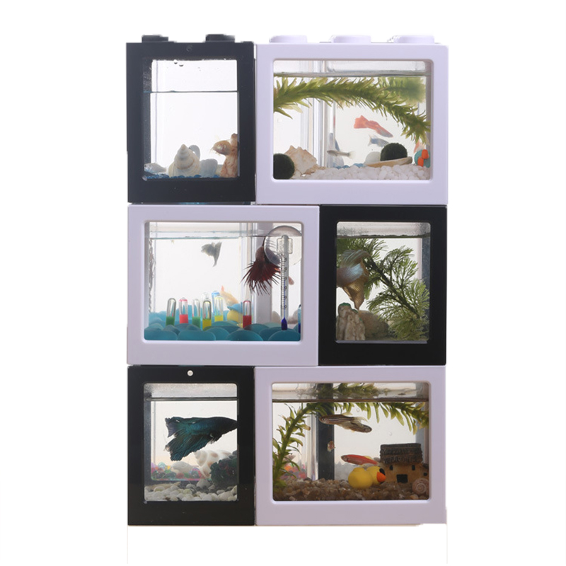 Mini Acquario a 7 Colori per P - Aquarium Fish Betta recensione e prezzo