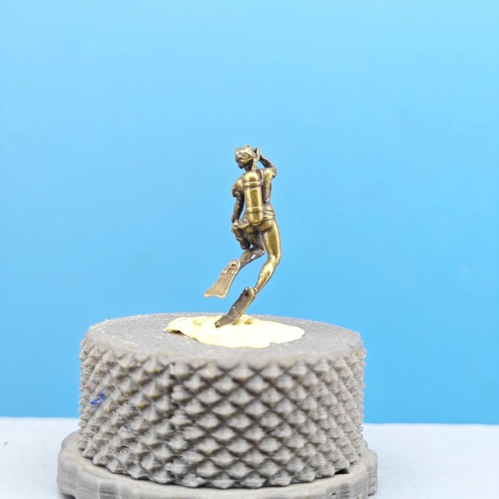 Statuetta Vintage in Ottone di - Aquarium Fish Small recensione e prezzo