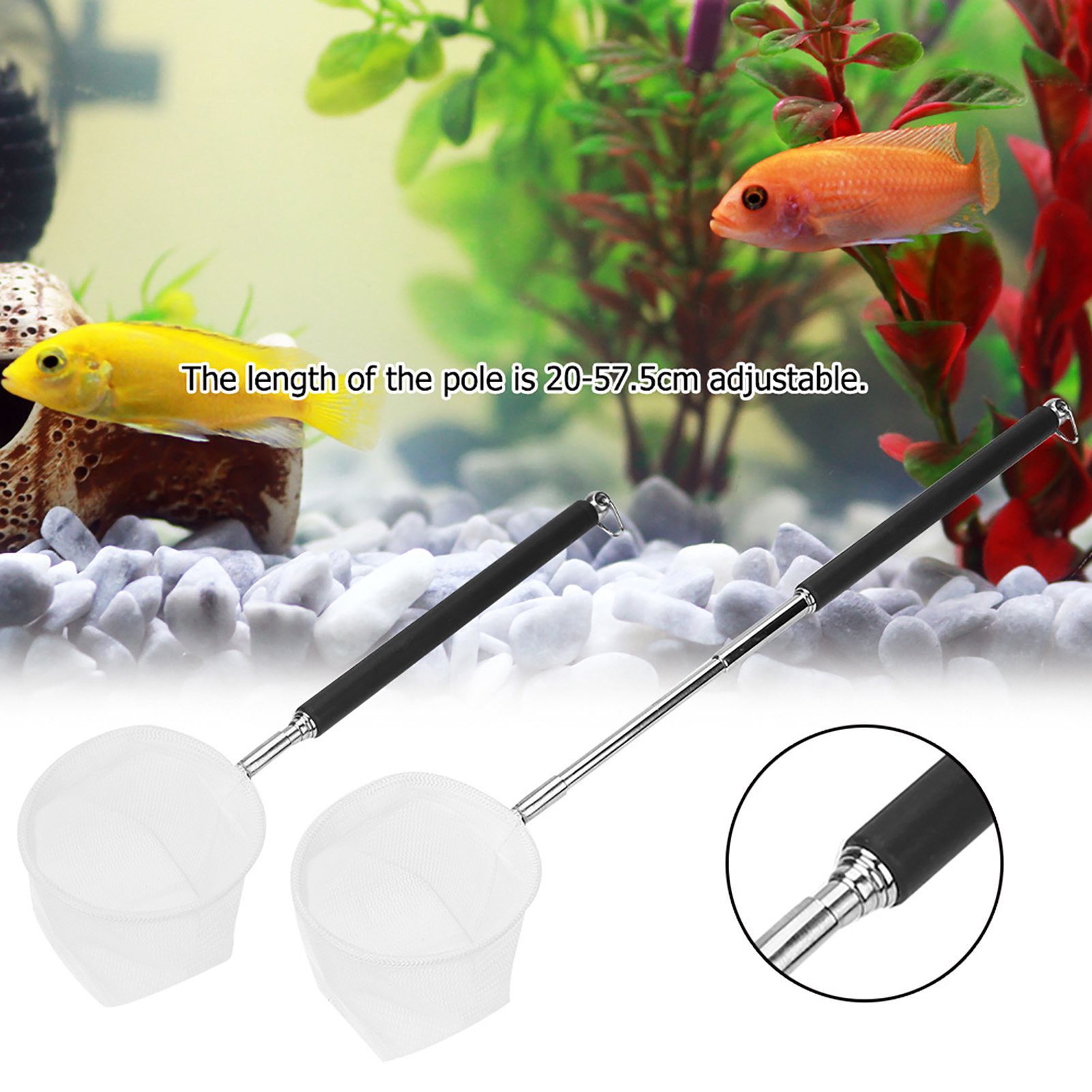 Rete da Pesca Regolabile per A - Aquarium Fish Net recensione e prezzo