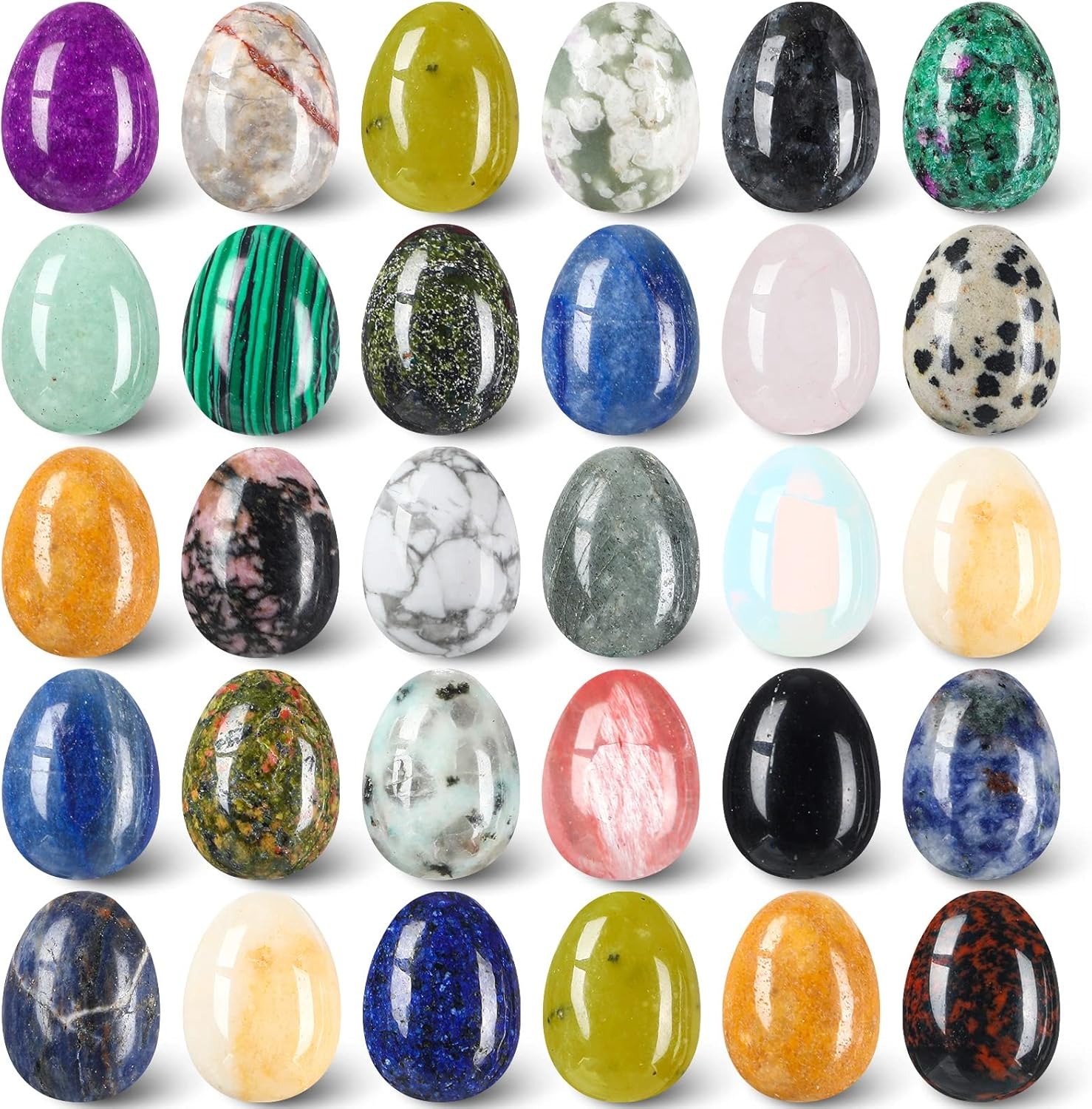 8 perle di cristallo naturale, - Aquarium Fish Pot recensione e prezzo
