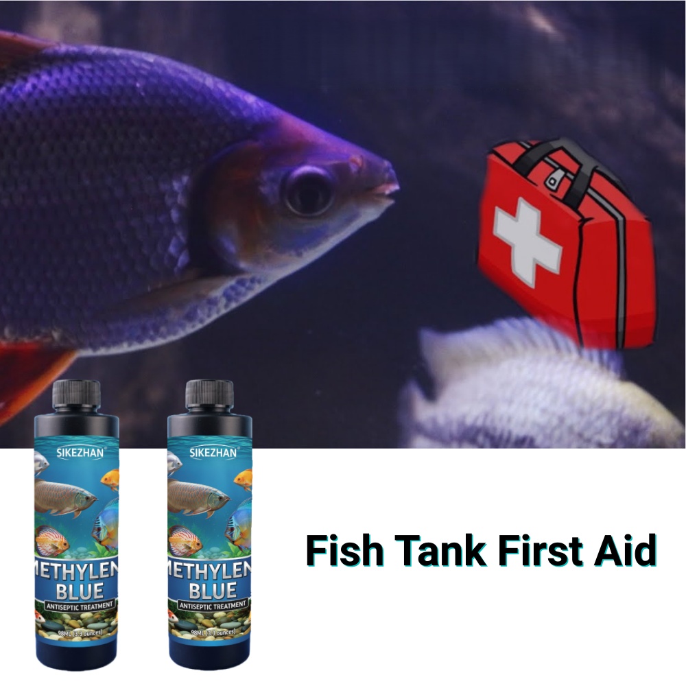 SIKEZHAN 98ml Soluzione di Blu - Aquarium Fish Betta recensione e prezzo